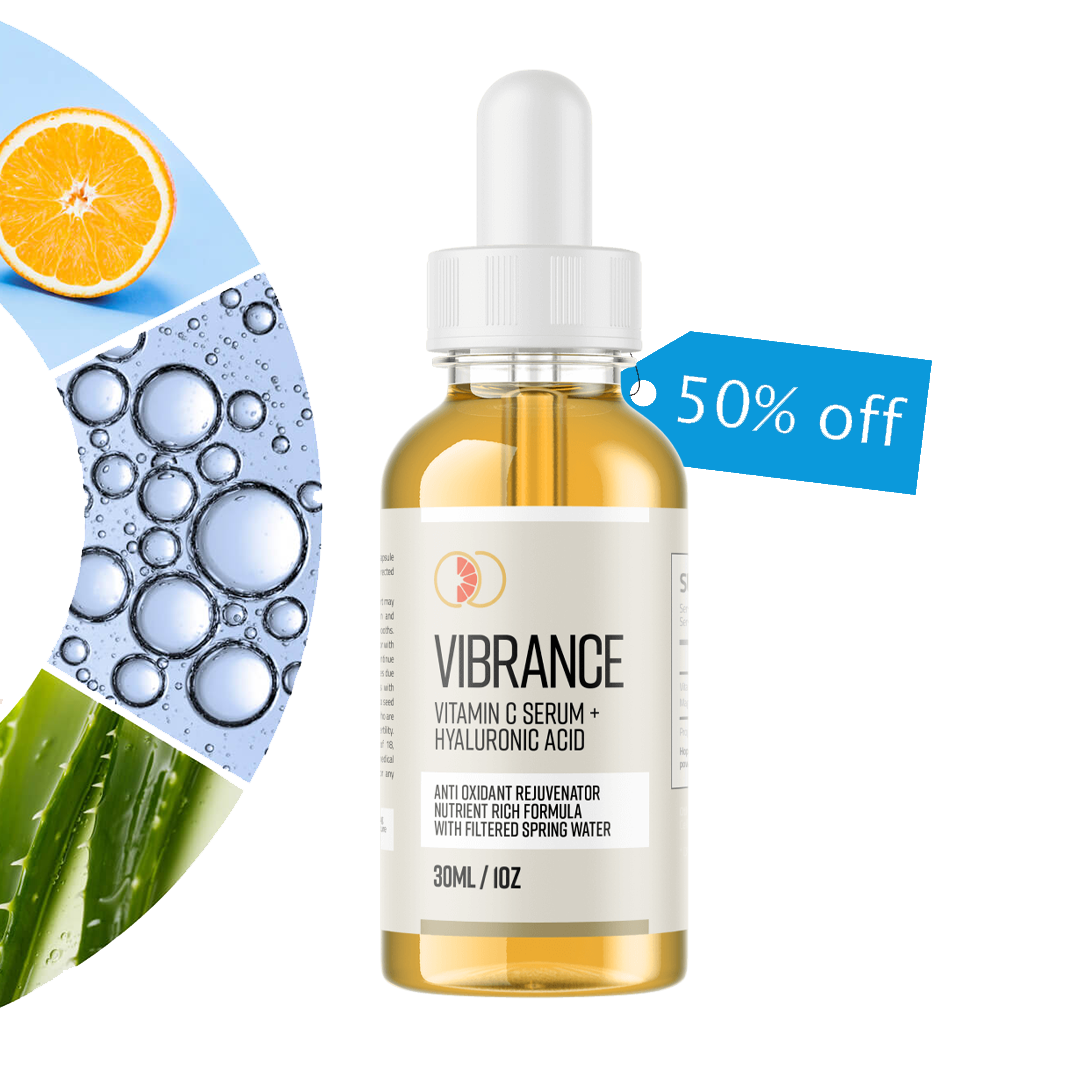 Vibrance Vitamin C and Hyaluronic Acid Serum - 50% Off